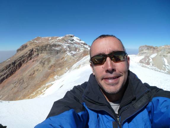 Quase no cume do vulcão Iztaccihuatl, perto de Amecameca, na região central do México